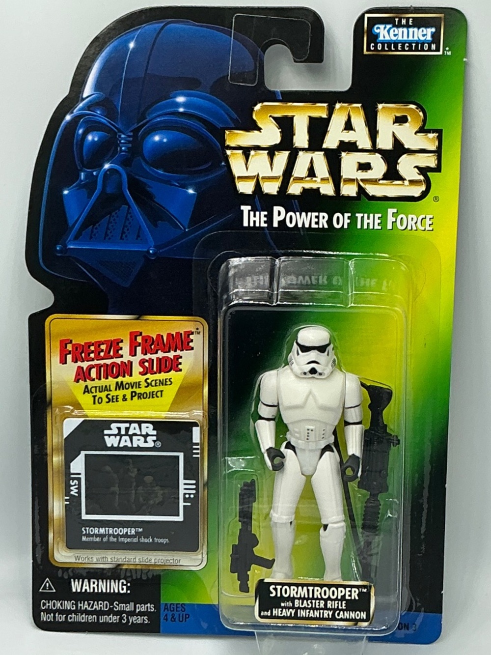 Star Wars Power Of The Force Stormtrooper Freeze Frame Figure New Sealed 1997